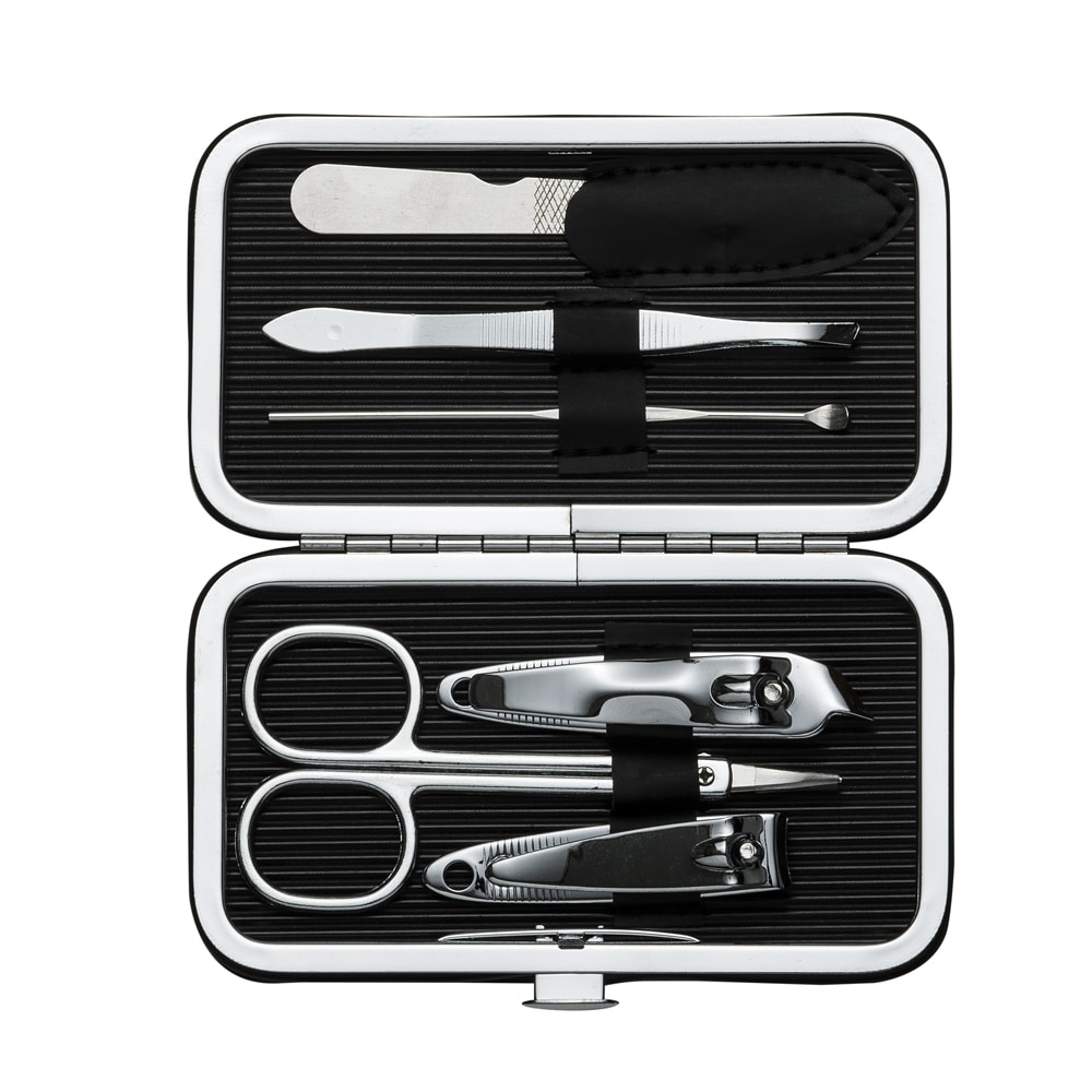 KIT MANICURE 6 PEÇAS SPX-01361-PRE NA COR PRETO - Imagem 2