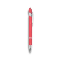 CANETA EMBORRACHADA TOUCH  SPX-14715-VM NA COR VERMELHO