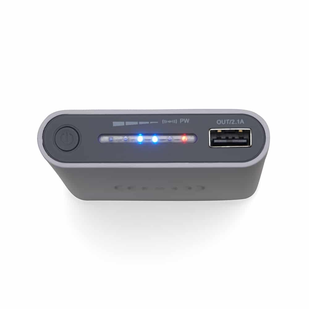 POWER BANK 8000MAH C/ INDUÇÃO SPX-04050-BCO NA COR BRANCO - Imagem 4