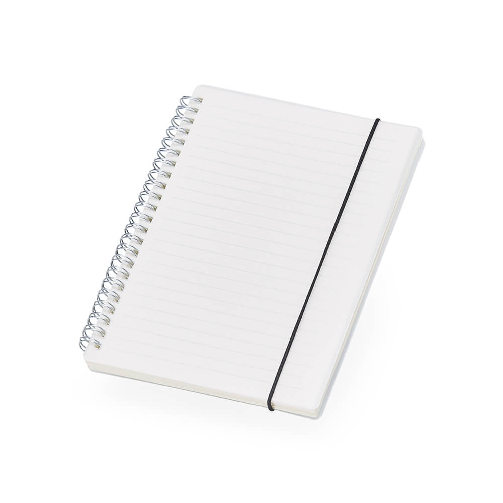 CADERNO COM CAPA PLÁSTICA SPX-05058-TRA NA COR TRANSPARENTE - Imagem 2