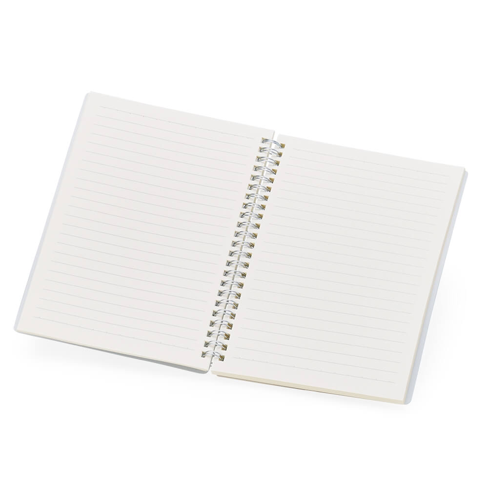 CADERNO COM CAPA PLÁSTICA SPX-05058-TRA NA COR TRANSPARENTE - Imagem 3