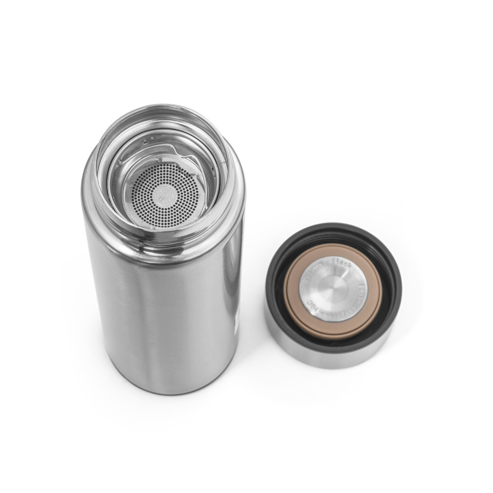 Garrafa em aço inox de parede dupla térmica, isolada a vácuo - Imagem 2