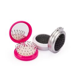 Alternative view of ESCOVA C/ ESPELHO RETO  SPX-10342-ROS NA COR ROSA