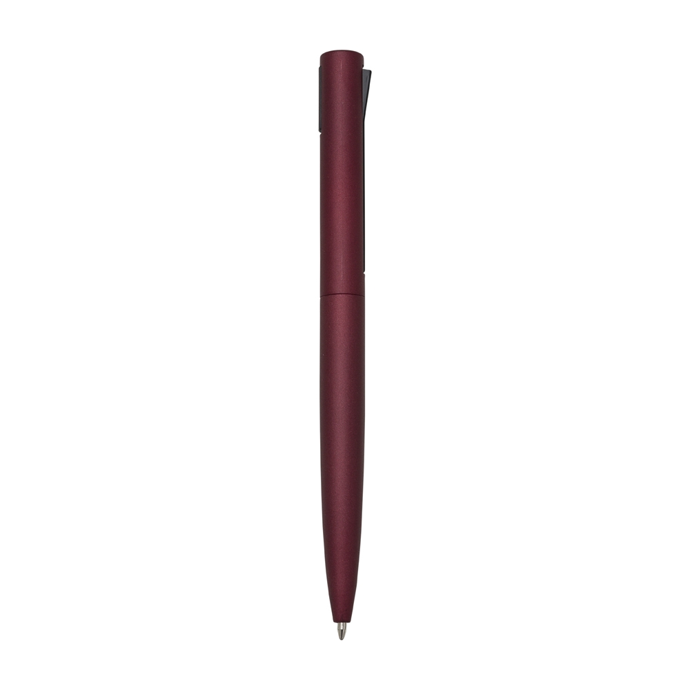 CANETA SEMI - METAL SPX-13066A-VM/PRE NA COR VERMELHO