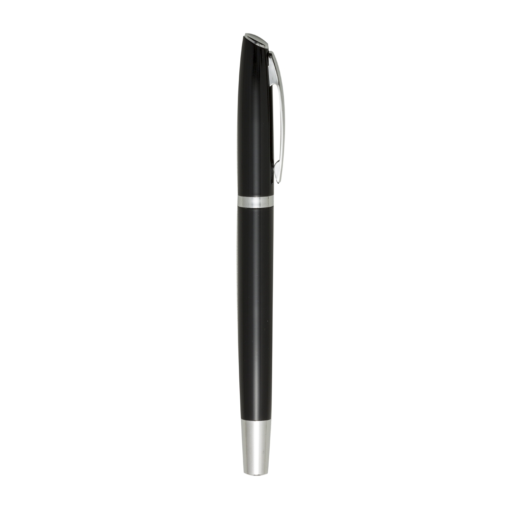 CANETA ROLLER DE METAL  SPX-13299-PRE/PRA NA COR PRETO