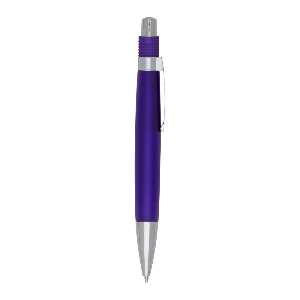 CANETA PLÁSTICA  SPX-P@08809-ROX NA COR ROXO