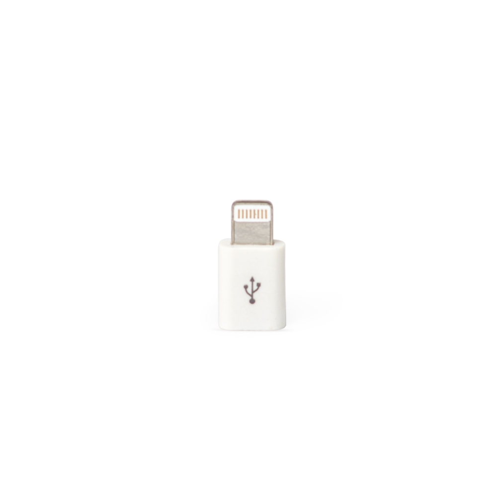 ADAPTADOR LIGHTINING SPX-P@14884-BCO NA COR BRANCO