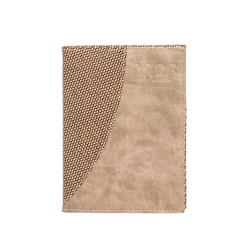 AGENDA DIÁRIA 2026 SPX-12289-BEG NA COR BEGE