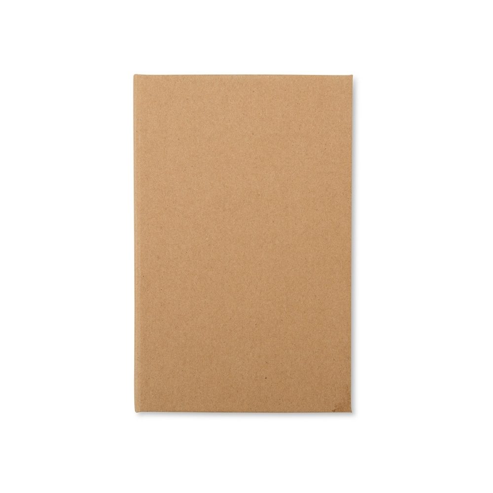BLOCO DE ANOTAÇÃO COM AUTOADESIVOS E CANETA SPX-06106-KRA NA COR KRAFT