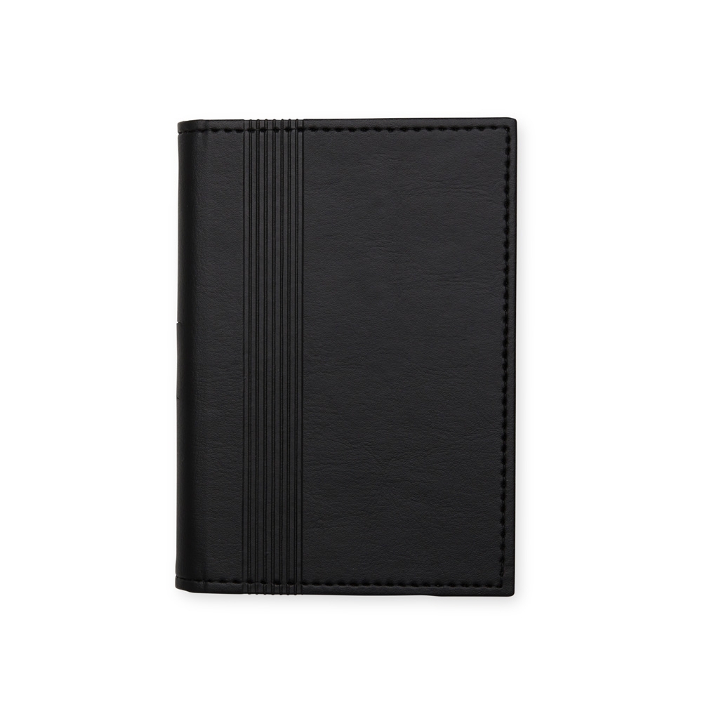 BLOCO DE ANOTAÇÃO C/ PORTA CANETA SPX-14924-PRE NA COR PRETO
