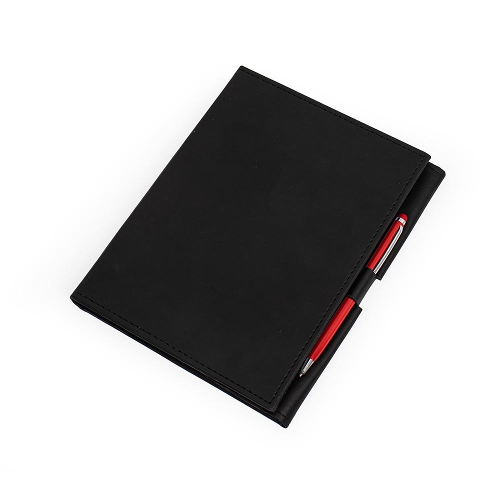 BLOCO DE ANOTAÇÕES COM SUPORTE SPX-P@15178-PRE NA COR PRETO