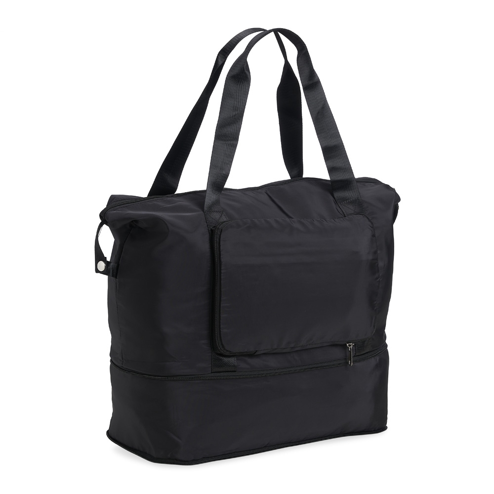 BOLSA DOBRÁVEL E EXPANSÍVEL 40L SPX-04091-PRE NA COR PRETO