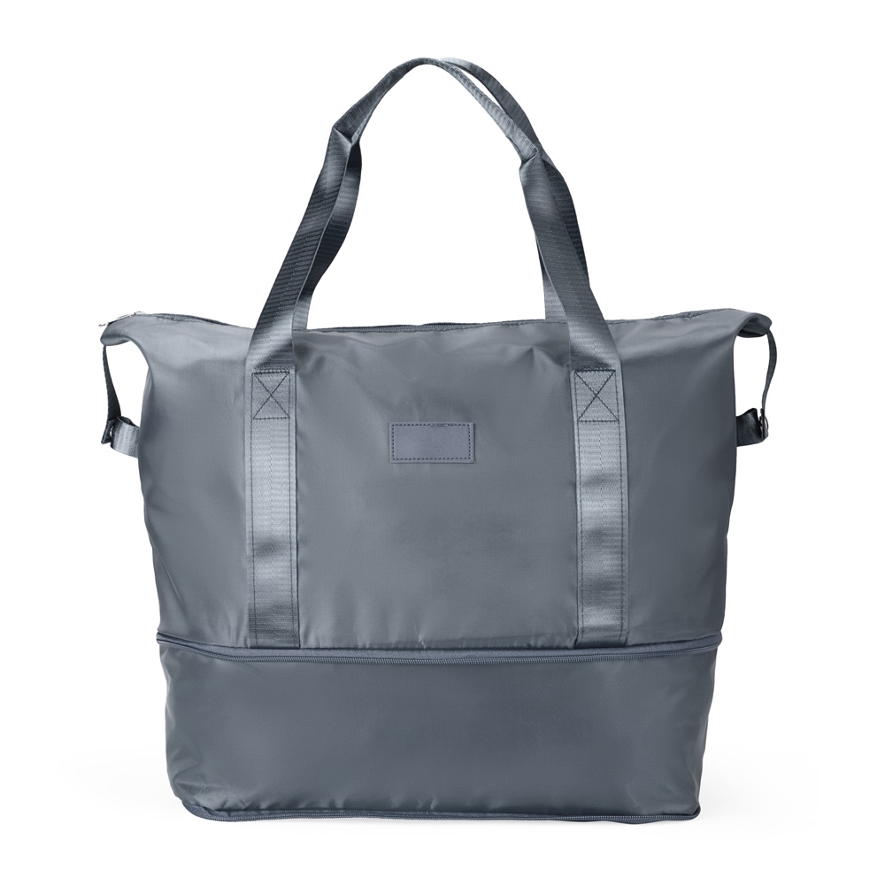 BOLSA ESPORTIVA POLIÉSTER EXPANSÍVEL 36L SPX-08229-CZE NA COR CINZA