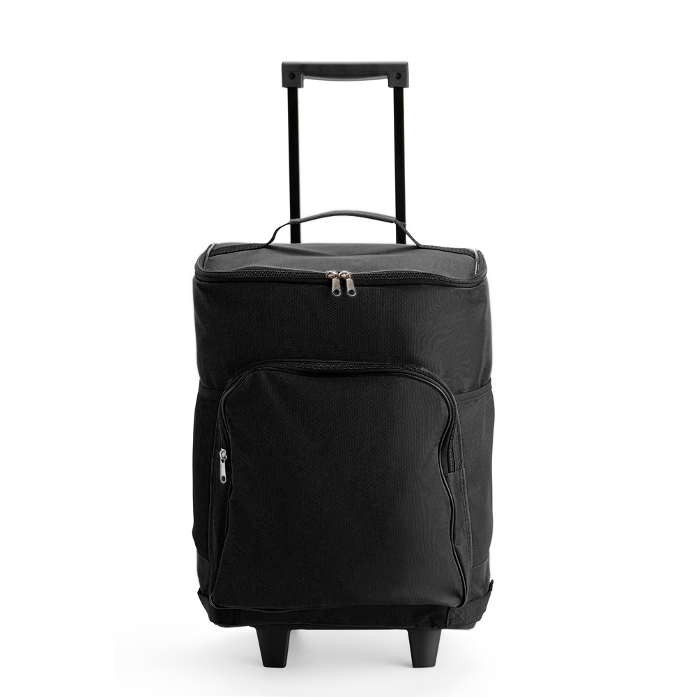 BOLSA TÉRMICA 30L COM RODINHAS SPX-08313-PRE NA COR PRETO