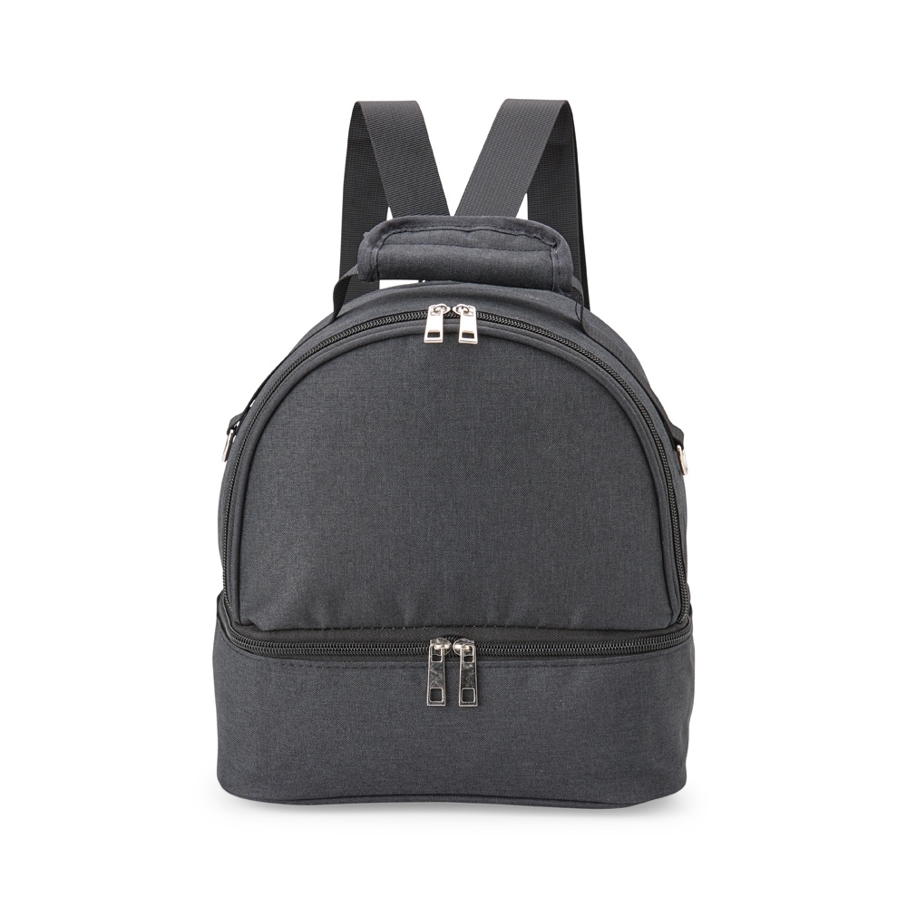 BOLSA TÉRMICA DUPLA 9L SPX-18766-PRE NA COR PRETO