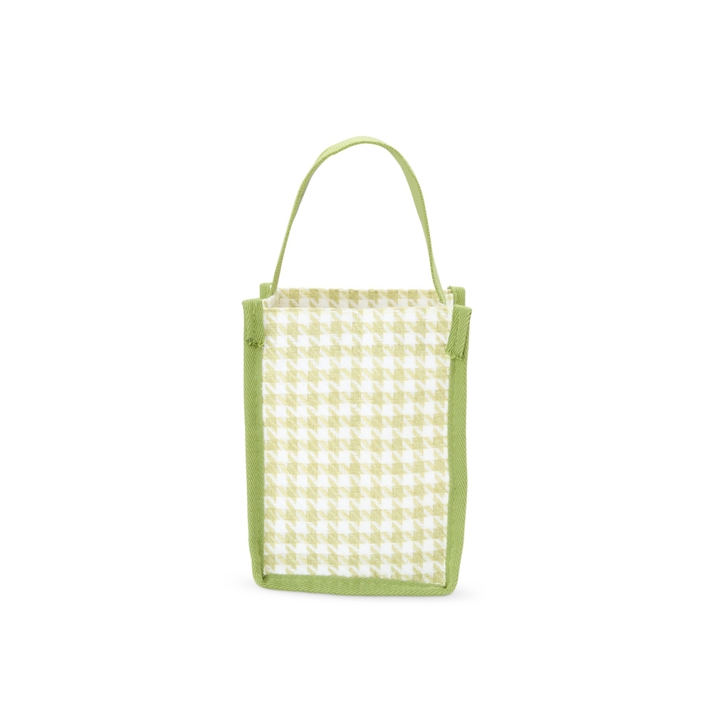 SACOLA COMPACTA DE POLIÉSTER SPX-P@08076-VD NA COR VERDE