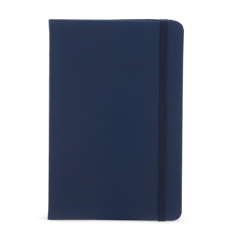 CADERNETA COURO SINTÉTICO 21X14 SPX-14917P-AZU NA COR AZUL