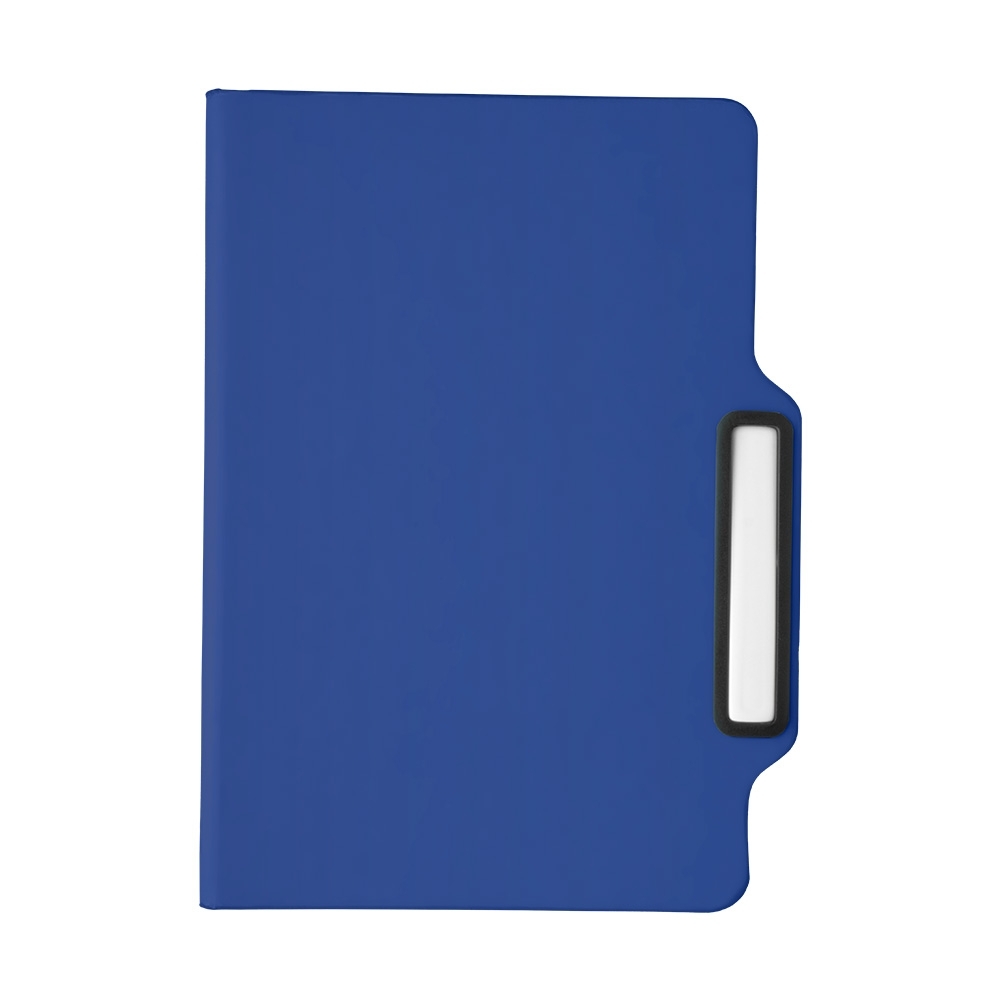 CADERNETA PU A5 SPX-15221-AZU NA COR AZUL