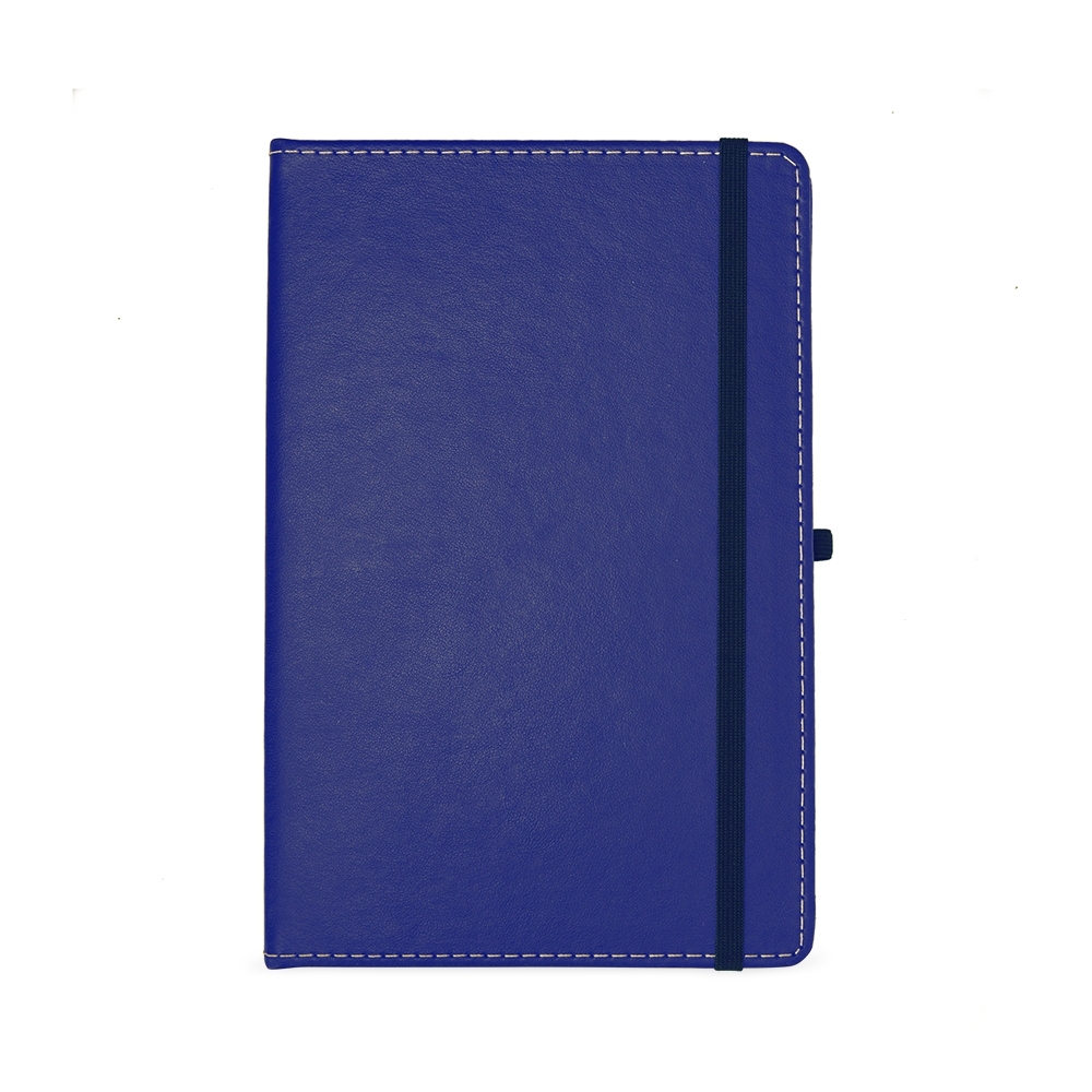 CADERNETA EM COURO SINTÉTICO SPX-14885-AZU NA COR AZUL
