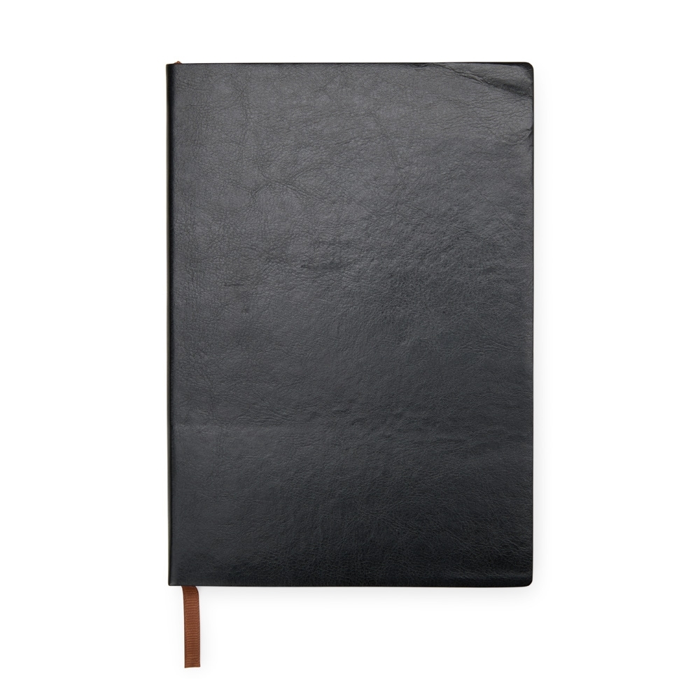CADERNETA EM PU SPX-11197-PRE NA COR PRETO