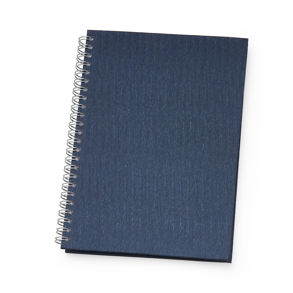 CADERNO DE NEGÓCIOS PEQUENO  SPX-13928-AZU NA COR AZUL