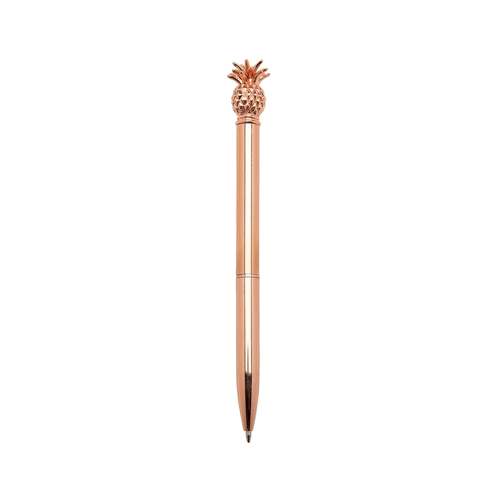 CANETA METAL ABACAXI SPX-14654-COB NA COR COBRE