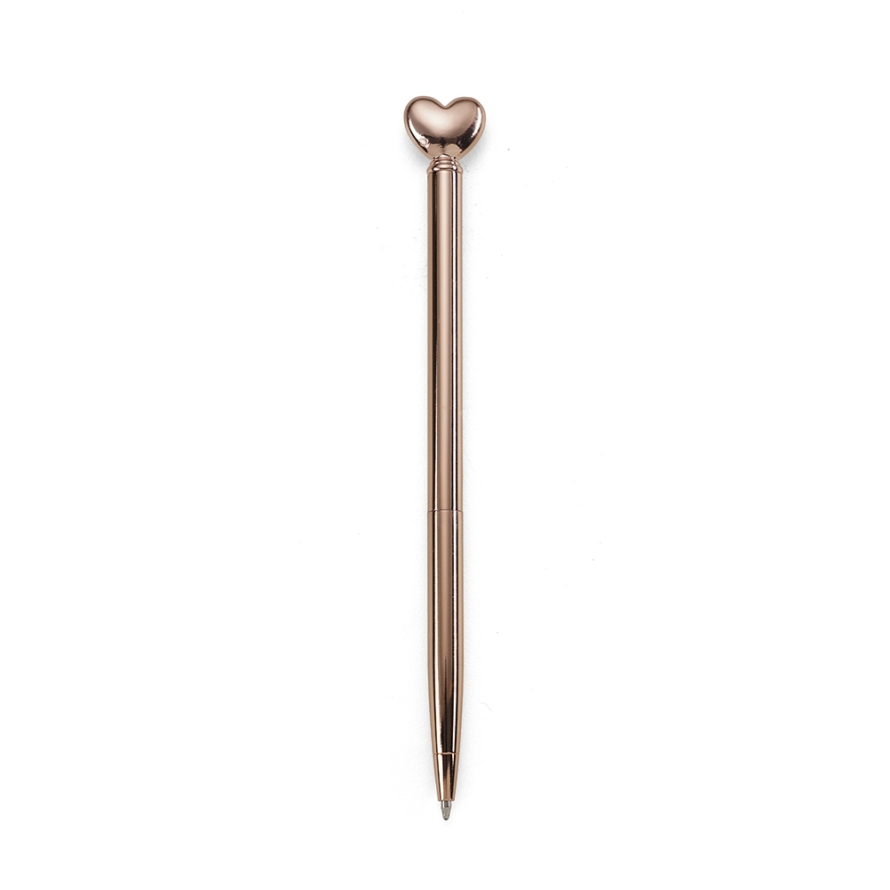 CANETA METAL CORAÇÃO  SPX-14553-COB NA COR COBRE