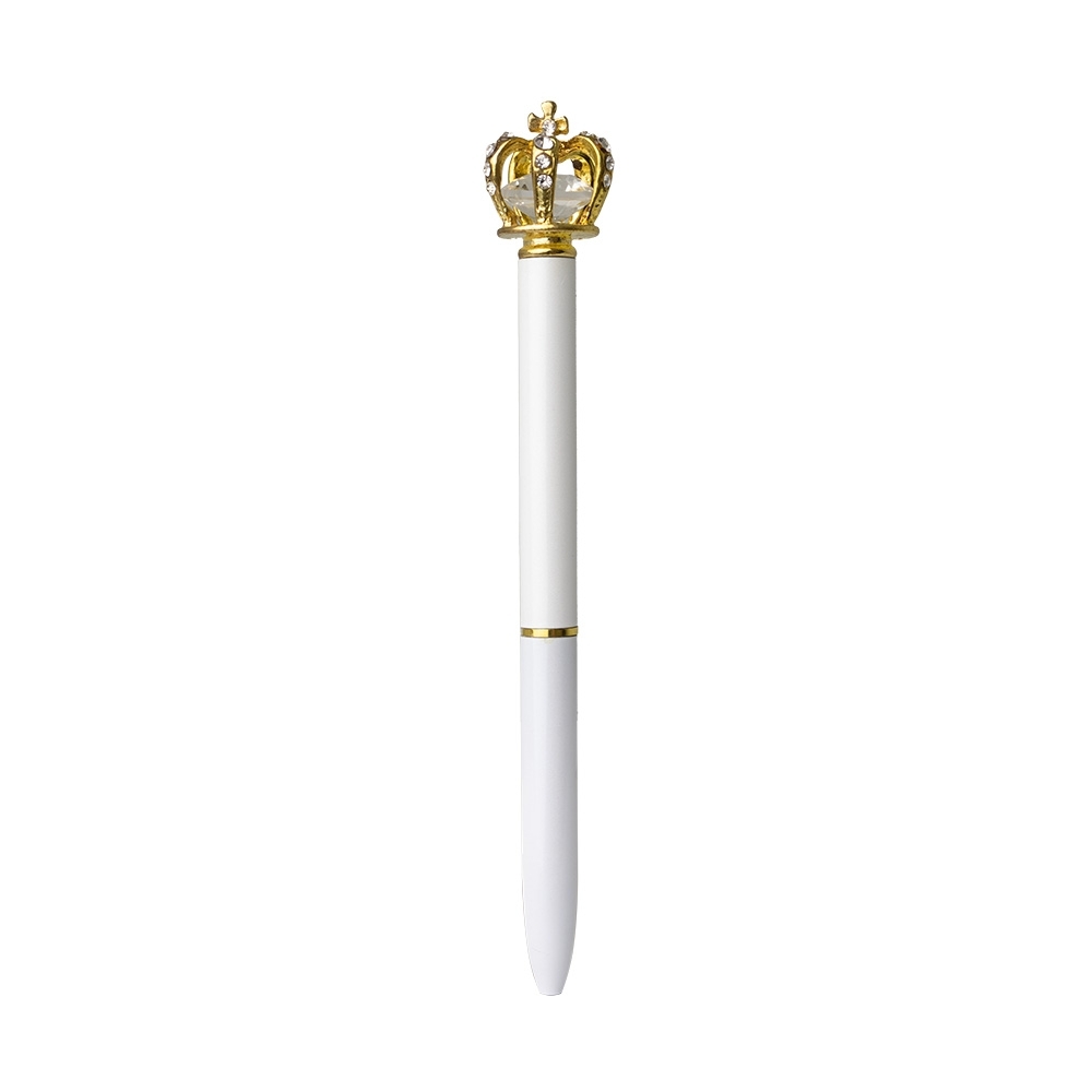 CANETA METAL COROA SPX-P@15049-BCO NA COR BRANCO