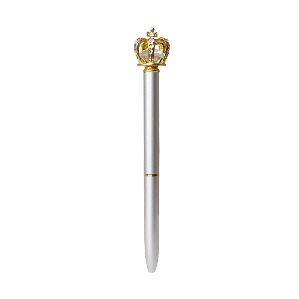 CANETA METAL COROA SPX-P@15049-PRA NA COR PRATA