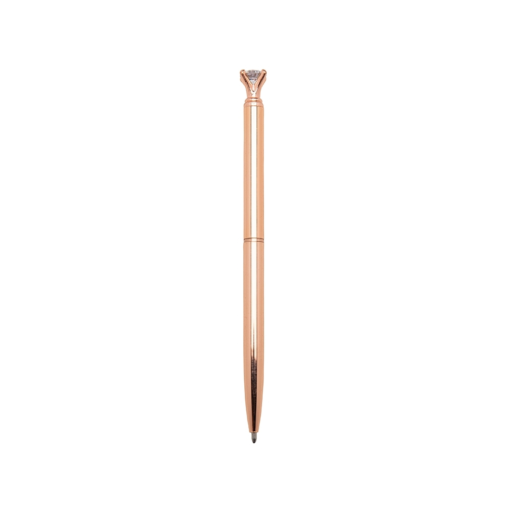 CANETA METAL DIAMANTE SPX-14657-COB NA COR COBRE