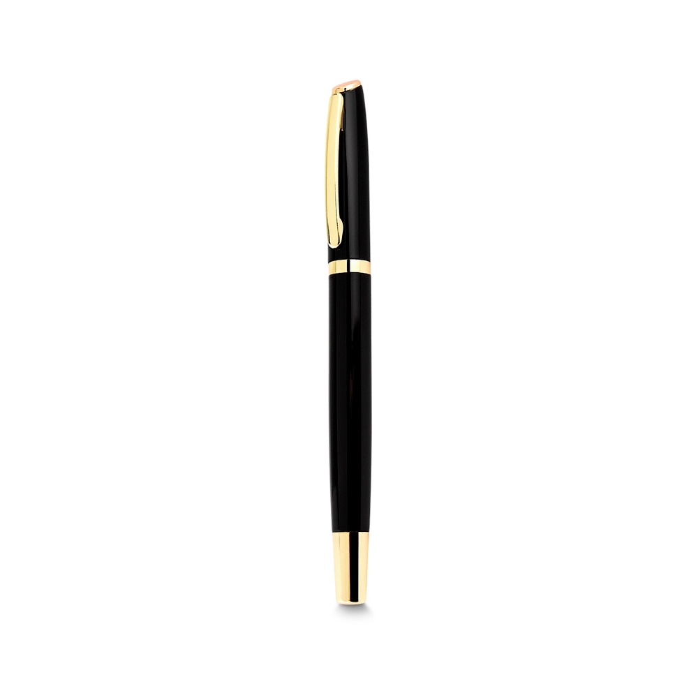 CANETA METAL ROLLER SPX-14085-PRE/DOU NA COR DOURADO