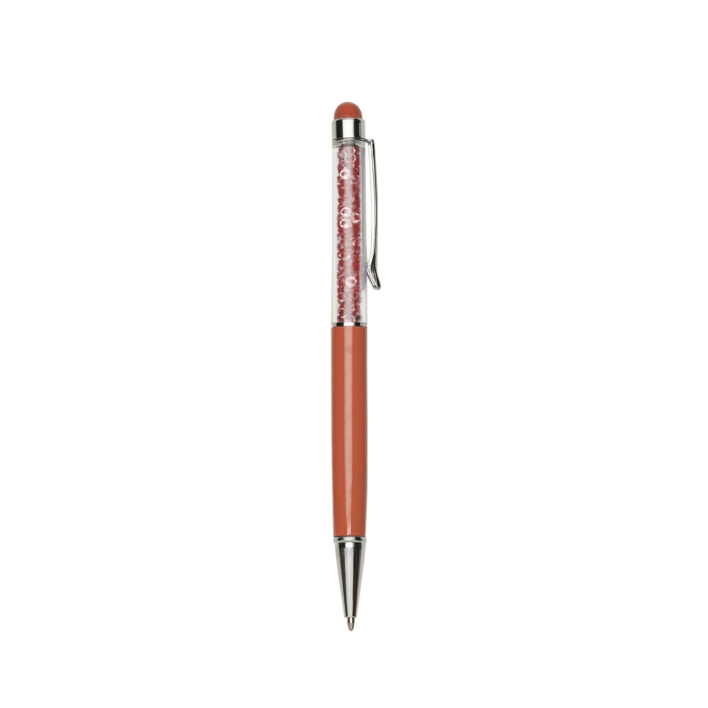 CANETA METAL TOUCH SPX-13311-LAR/LAR NA COR LARANJA