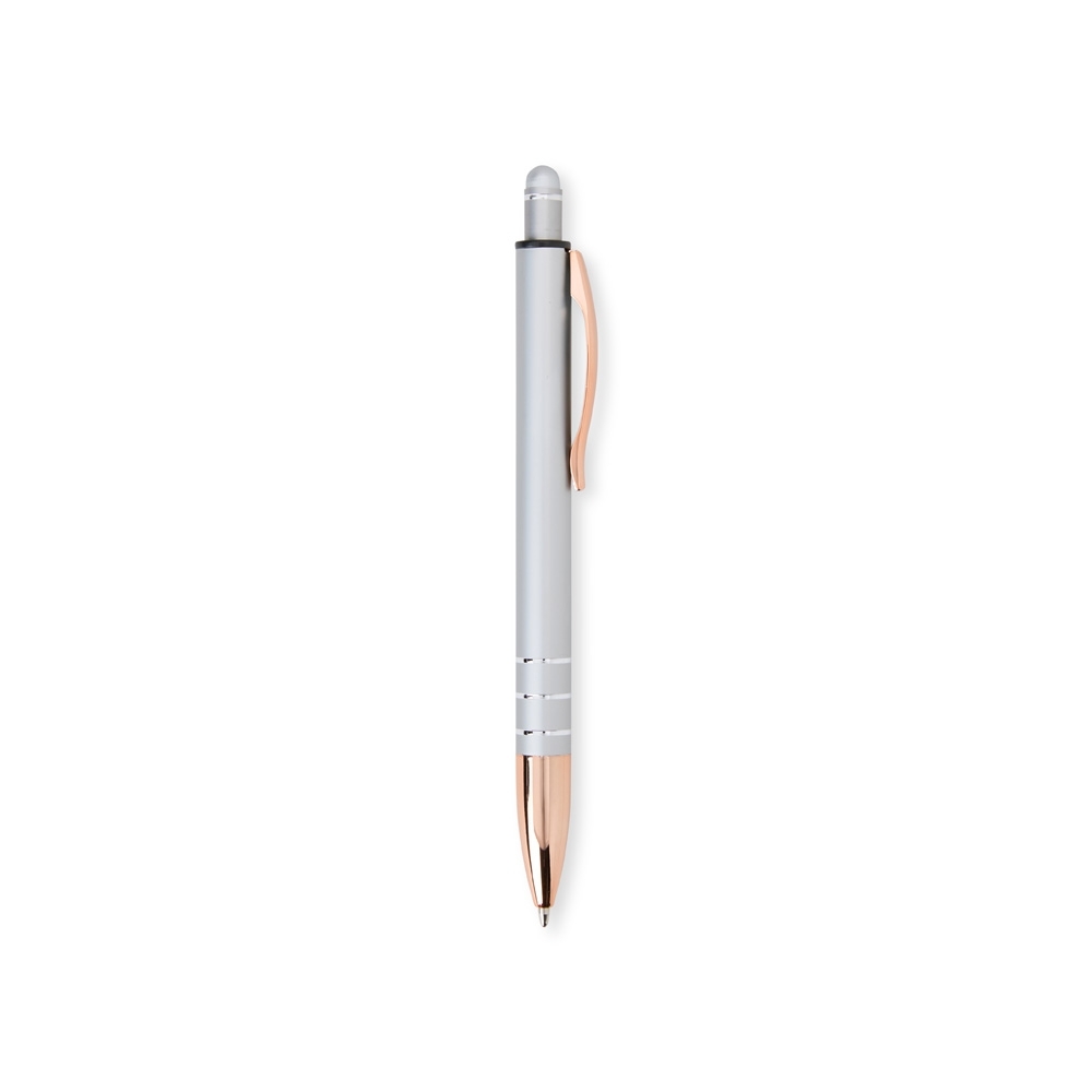 CANETA METAL C/ TOUCH SPX-06087C-PRA/COB NA COR PRATA