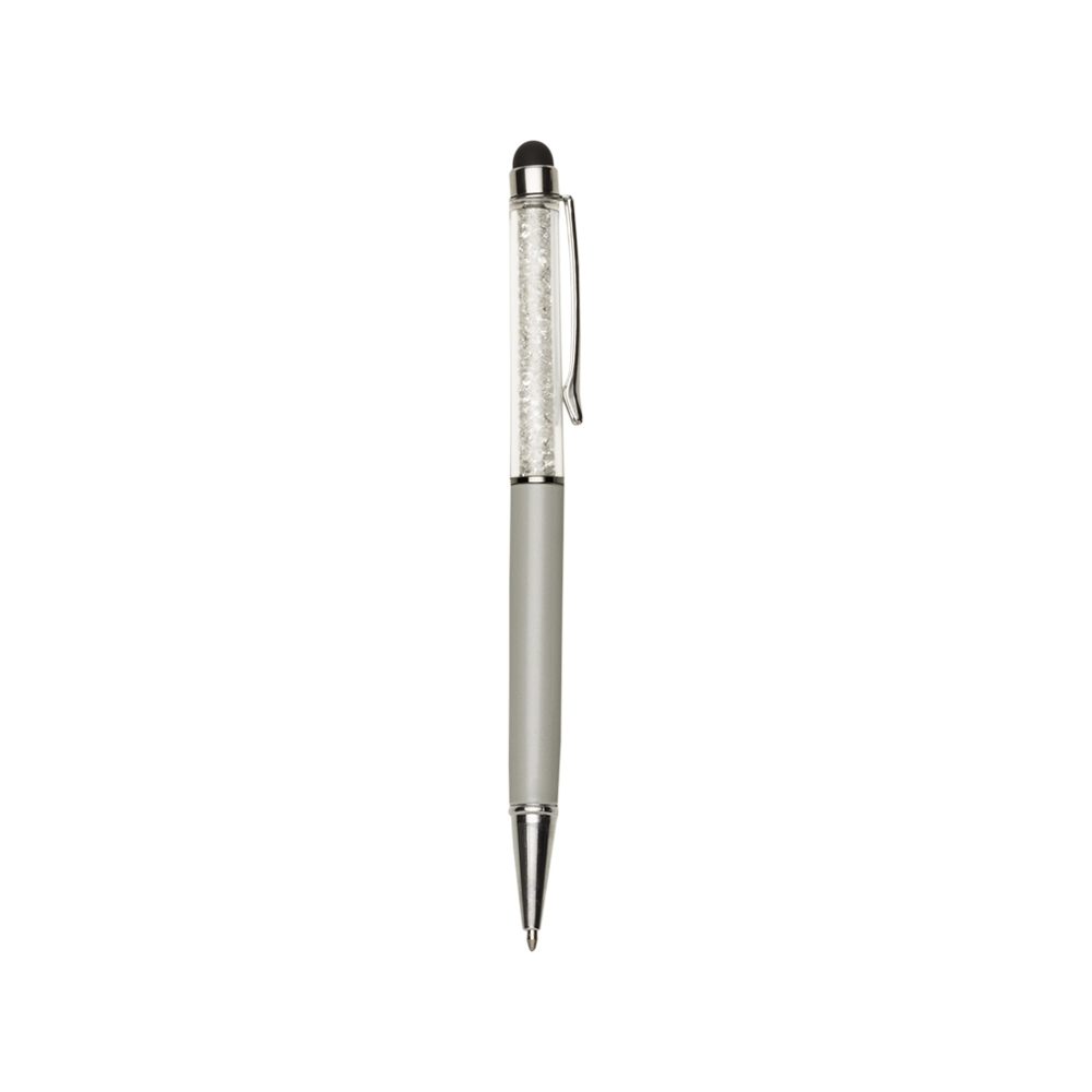 CANETA METAL TOUCH SPX-13311-PRA/PRE NA COR PRETO
