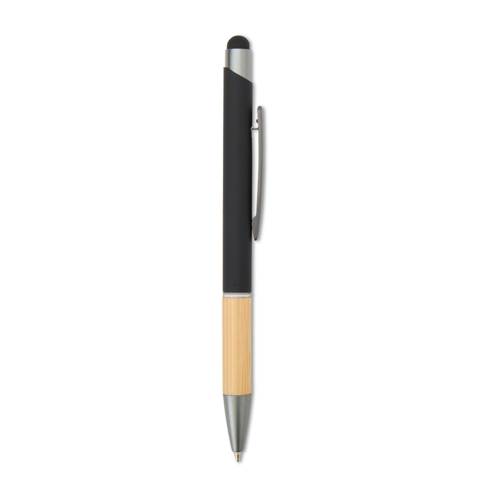 CANETA METAL TOUCH SPX-15011B-PRE NA COR PRETO
