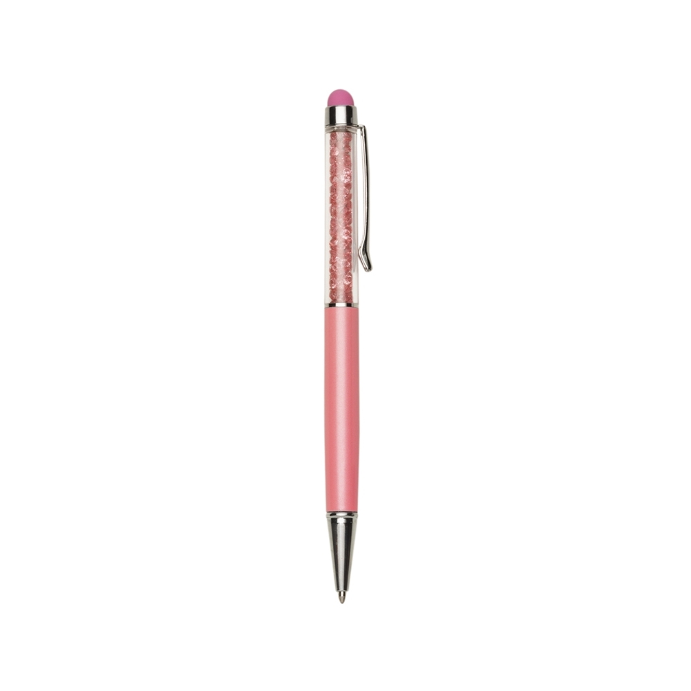 CANETA METAL TOUCH SPX-13311-ROS/ROS NA COR ROSA