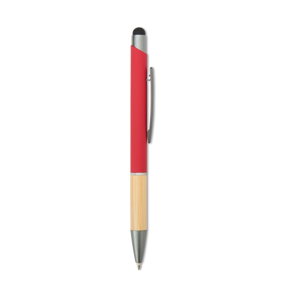 CANETA METAL TOUCH SPX-15011B-VM NA COR VERMELHO
