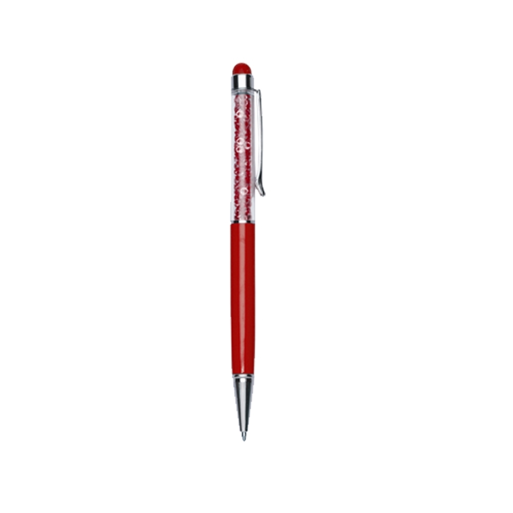 CANETA METAL TOUCH SPX-13311-VM/VM NA COR VERMELHO