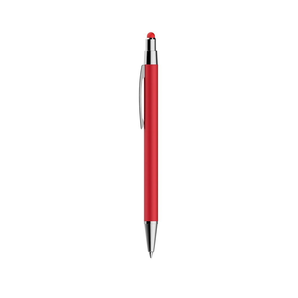 CANETA METAL ACIONADOR TOUCH SPX-14080A-VM/CRO NA COR VERMELHO
