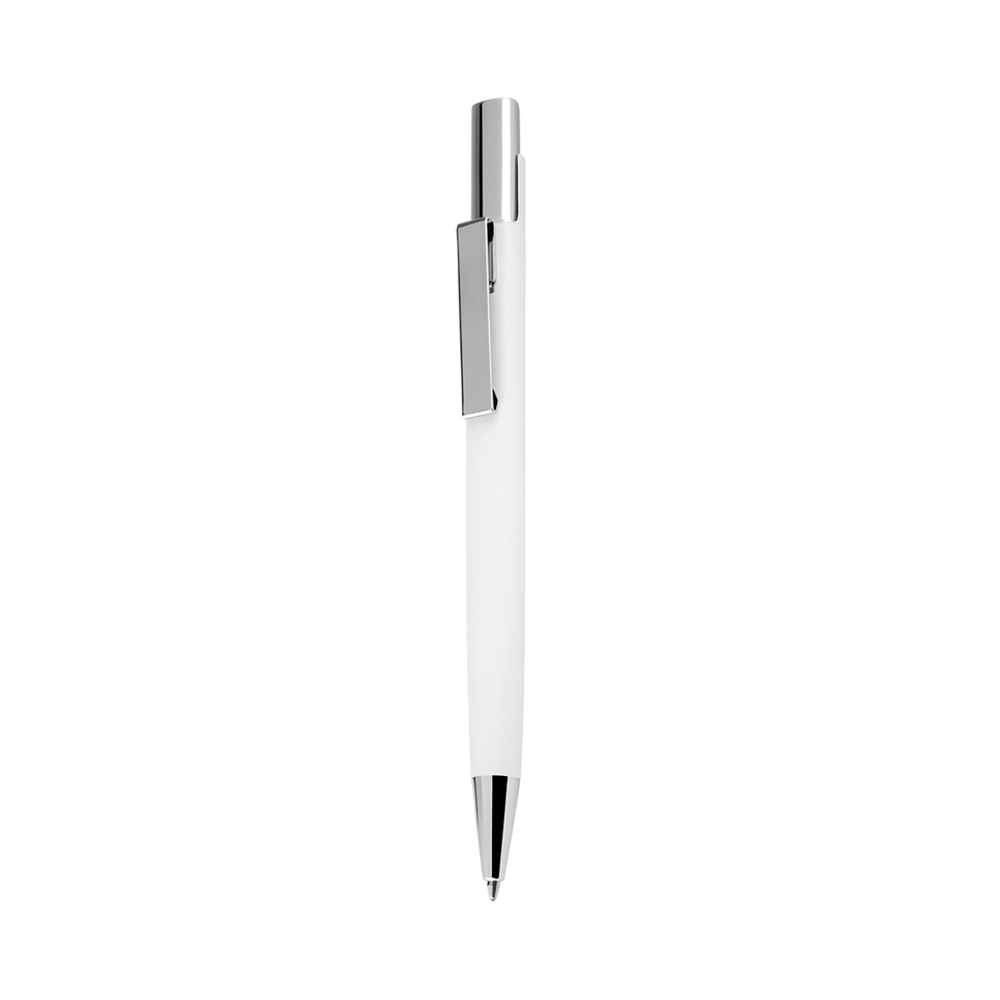 CANETA METAL SPX-14090-BCO/CRO NA COR BRANCO