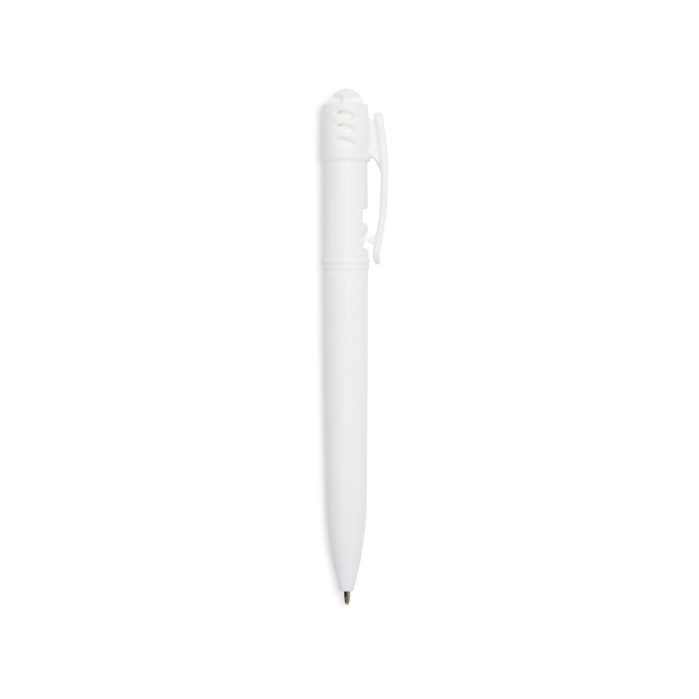CANETA PLASTICA SPX-1089C-BCO/BCO NA COR BRANCO