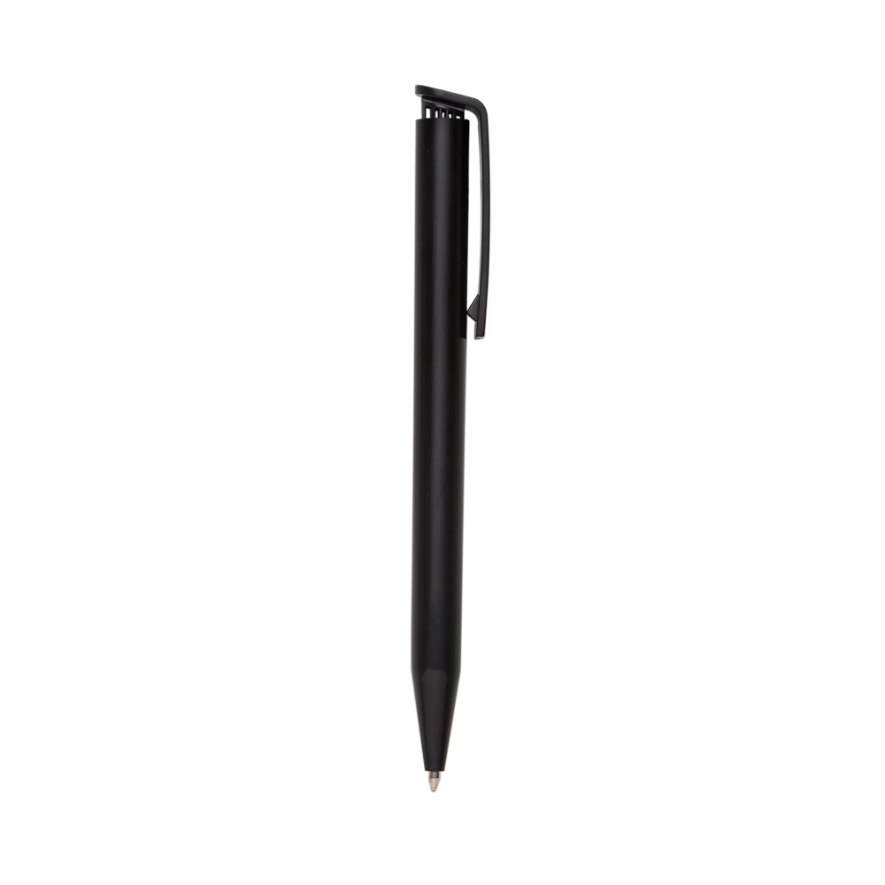 CANETA PLÁSTICA LEITOSA  SPX-P@13630-PRE NA COR PRETO