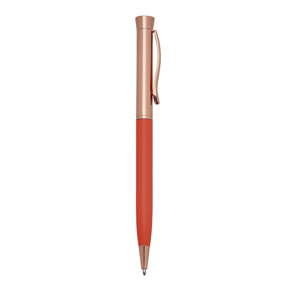 CANETA METAL  SPX-A1813A-LAR/COB NA COR LARANJA