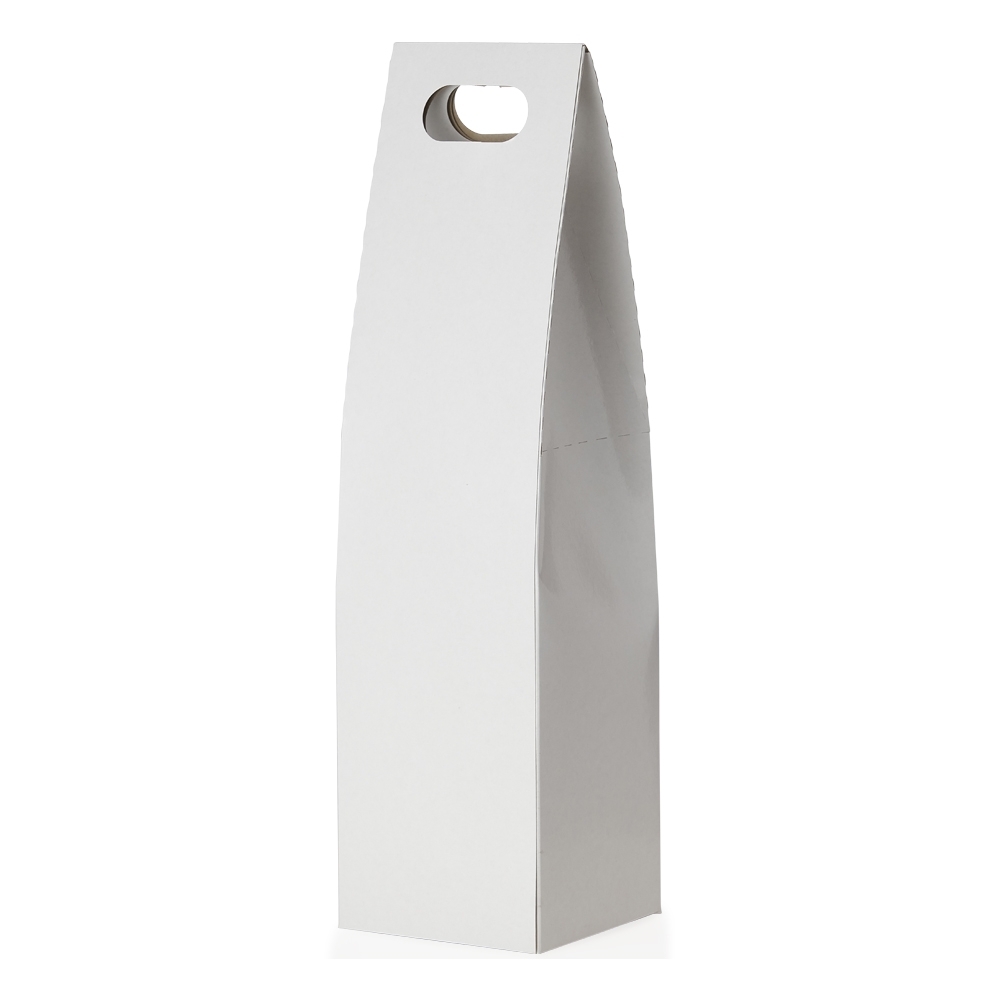 EMBALAGEM PARA GARRAFA SPX-14747-BCO NA COR BRANCO