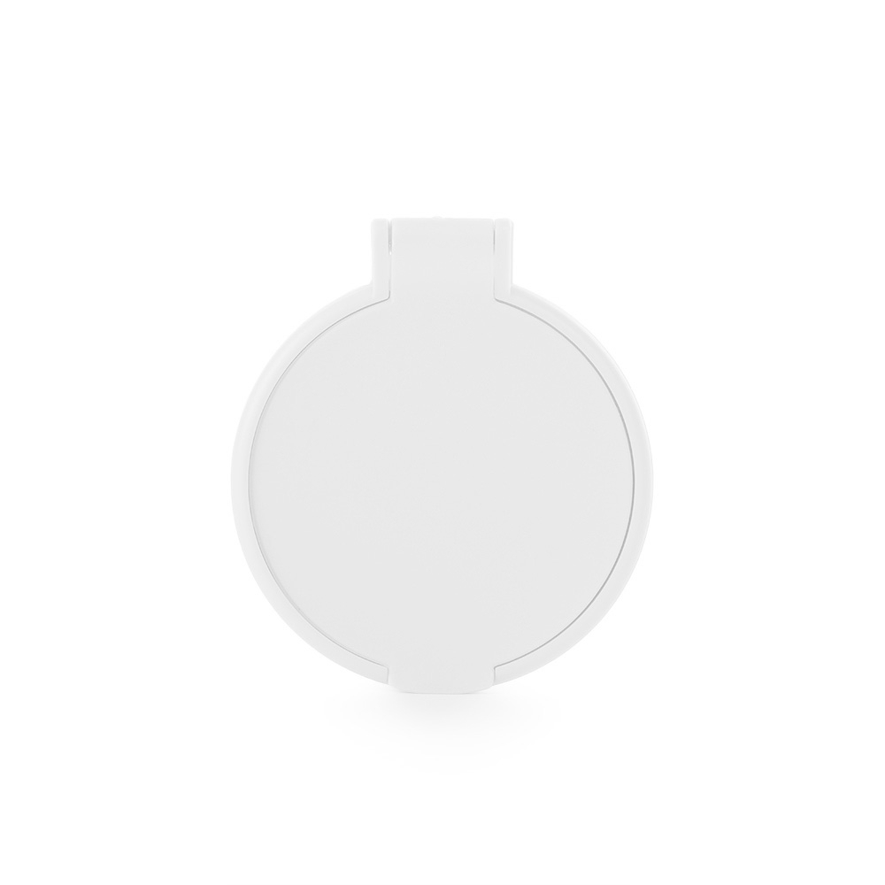 ESPELHO PLÁSTICO REDONDO SPX-06037-BCO NA COR BRANCO