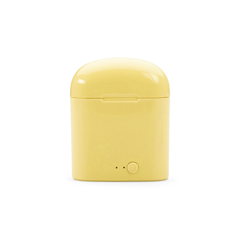 FONE BLUETOOTH C/ CARREGADOR SPX-P@14199-AMA NA COR AMARELO