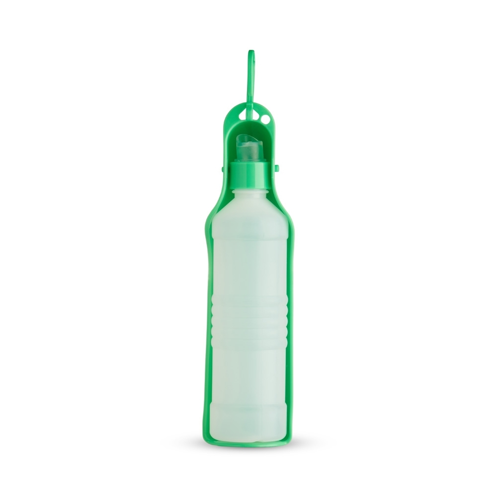 GARRAFA BEBEDOURO PET 420ML SPX-03154-VD NA COR VERDE