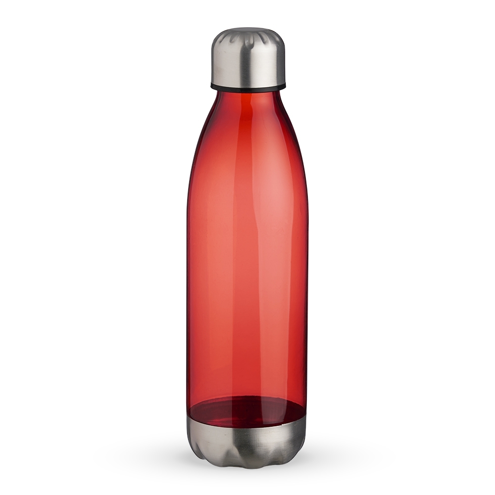 GARRAFA PLÁSTICA 700ML SPX-17012-VM/INO NA COR VERMELHO