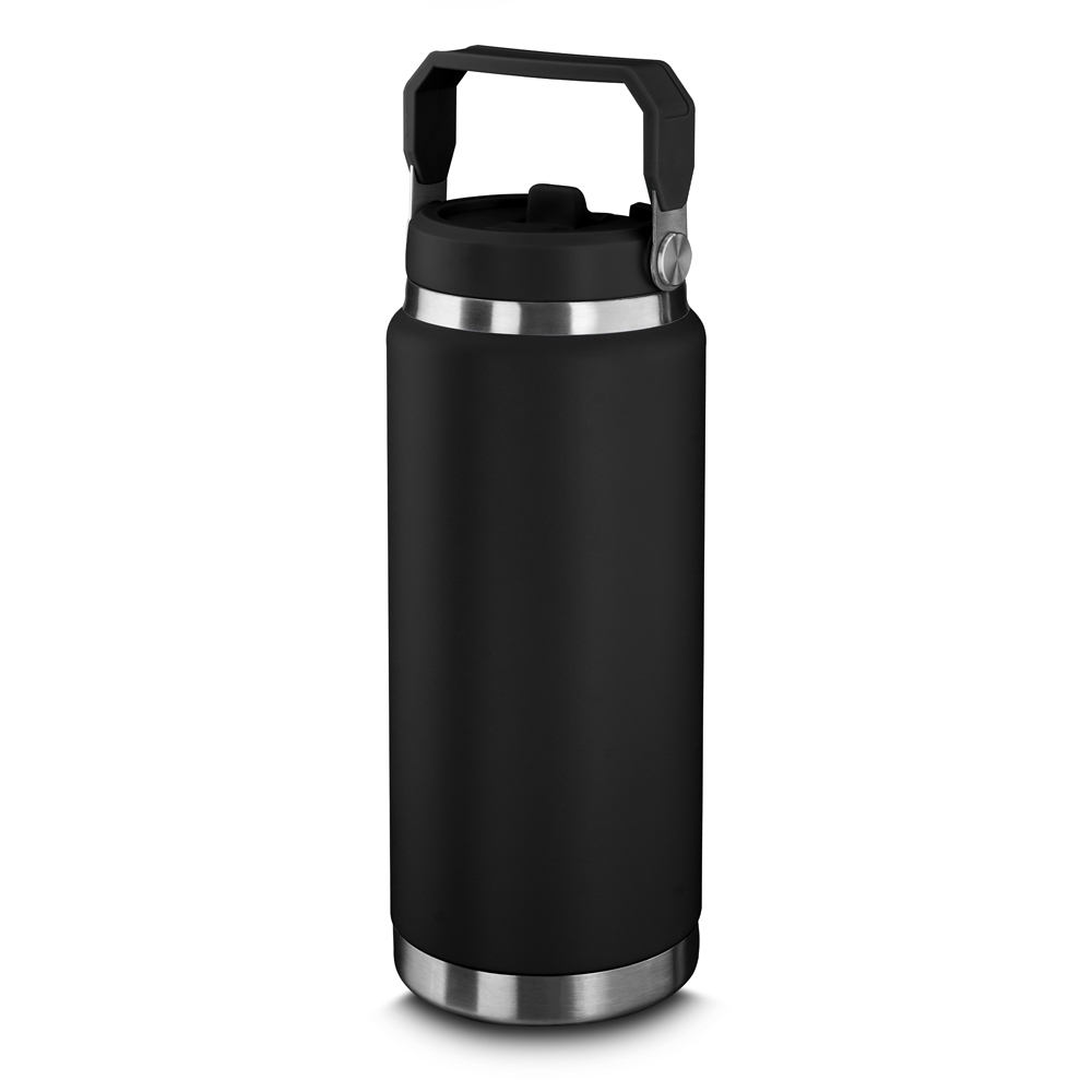 GARRAFA TÉRMICA 850ML SPX-15165-PRE NA COR PRETO