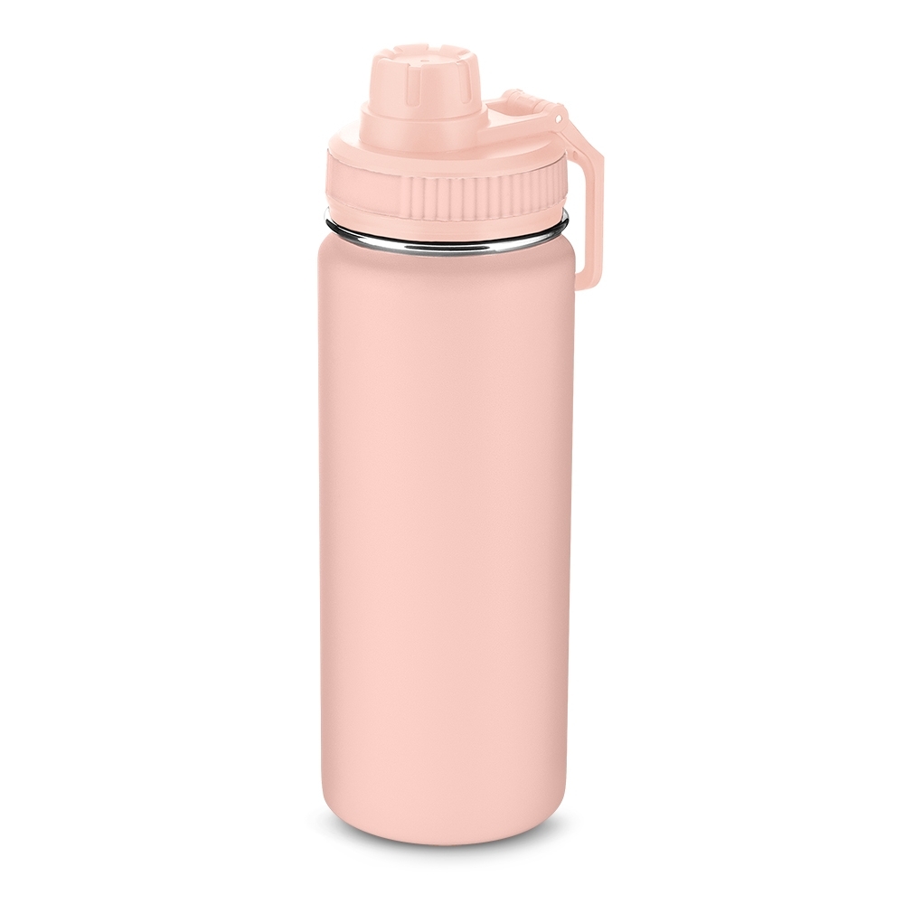GARRAFA TÉRMICA AÇO INOX 570ML SPX-14976B-ROS NA COR ROSA